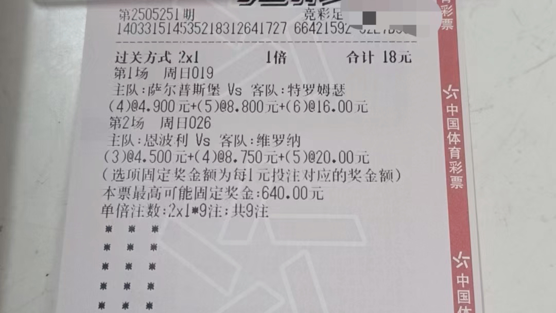 500万足彩竞彩混合投注的简单介绍  第2张