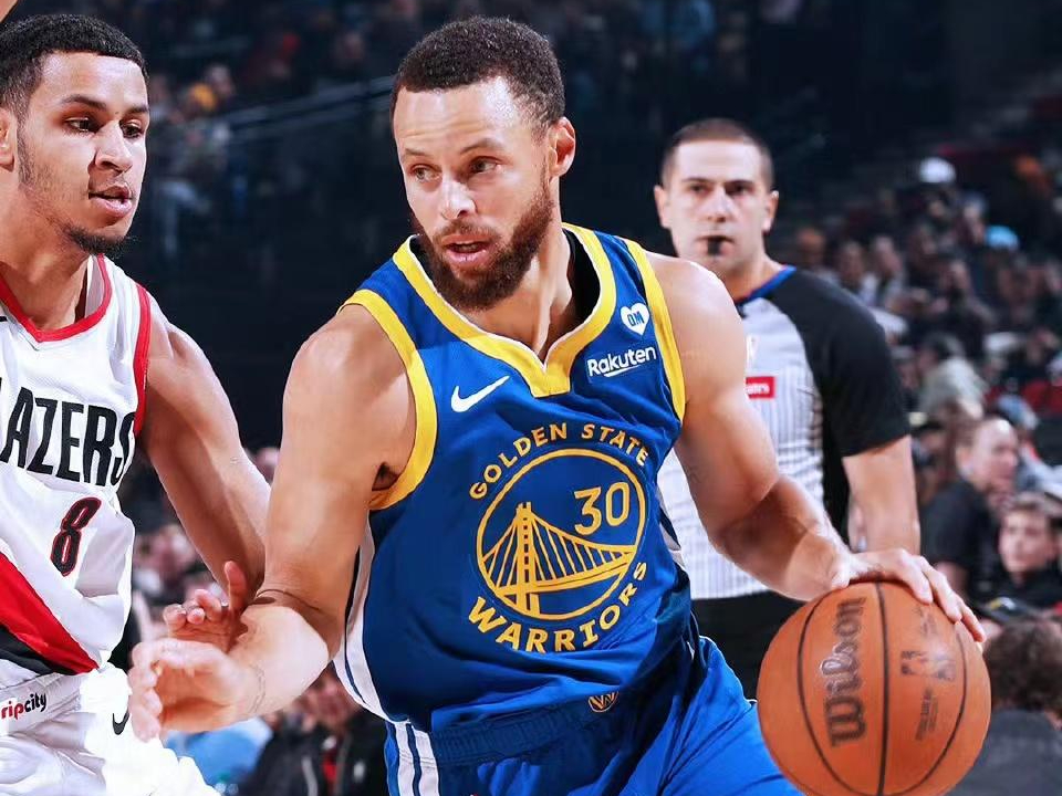 NBA:勇士VS开拓者