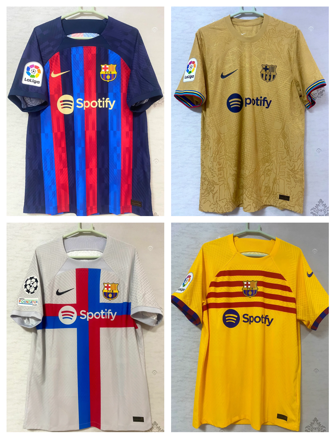 关于巴萨新赛季主场球衣将发售队徽回归传统位置的信息  第2张