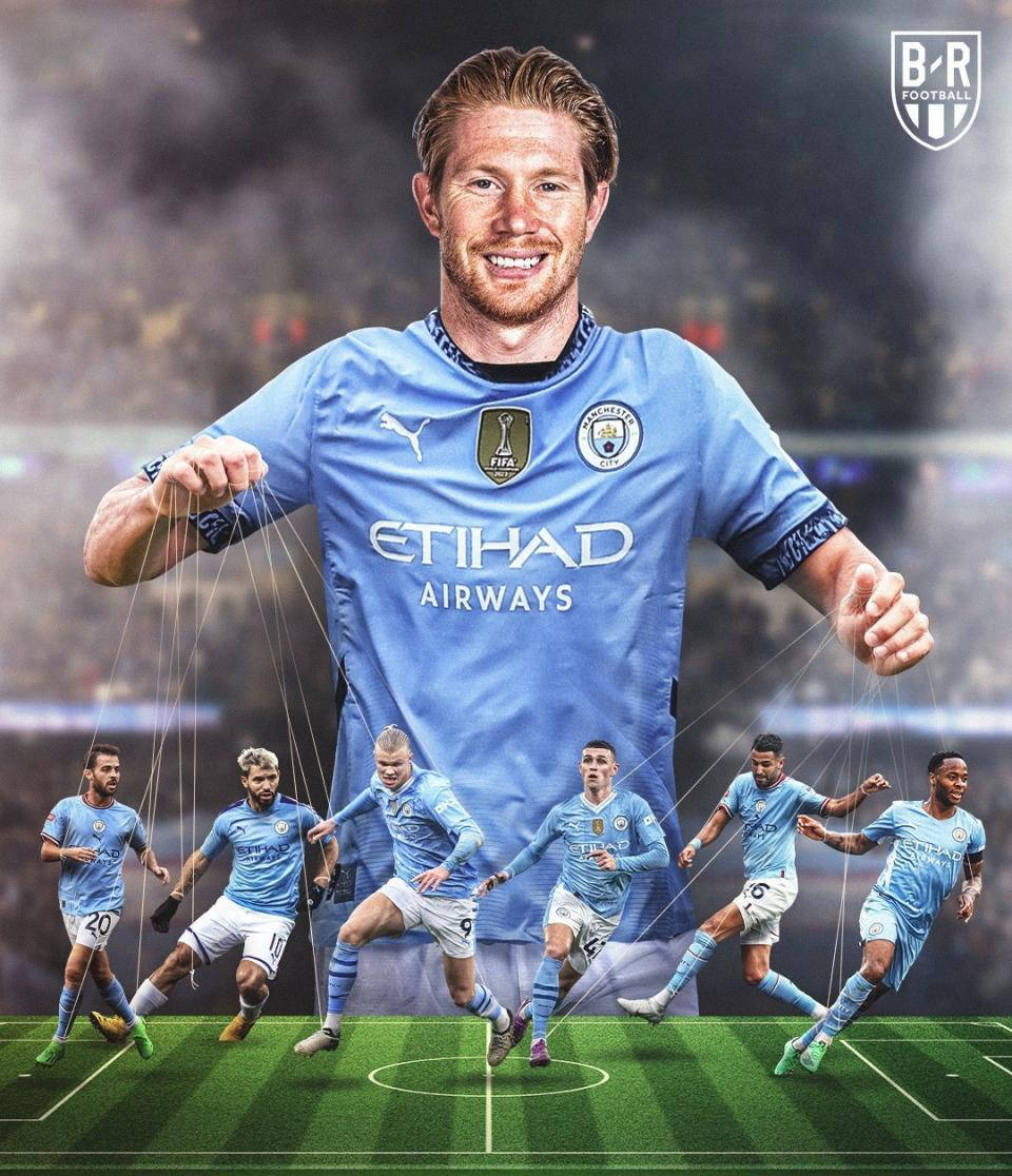 曼城官方祝福德布劳内已是队史传奇之一