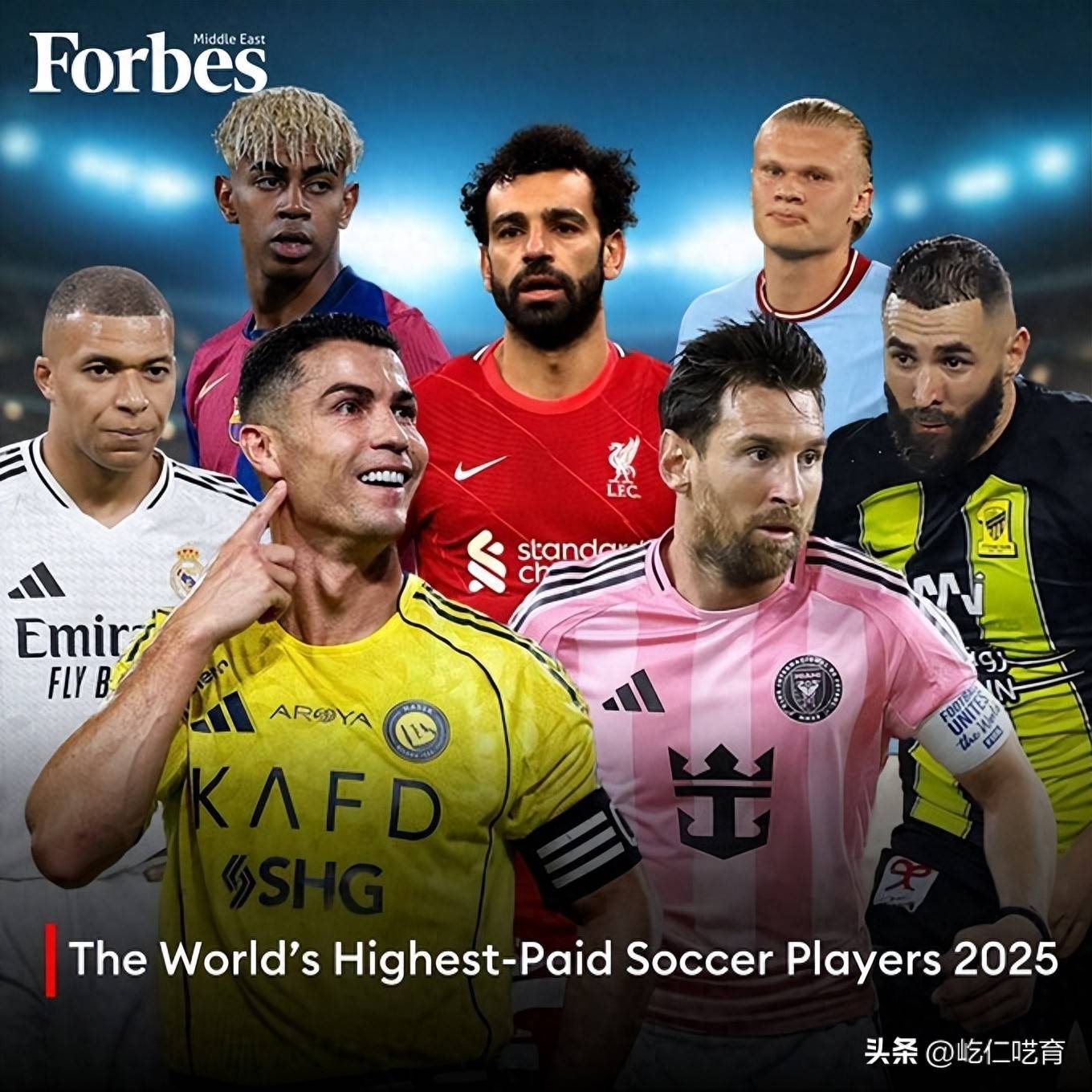 包含2025足坛收入榜：C罗2.39亿欧元居首大幅领先梅西的词条