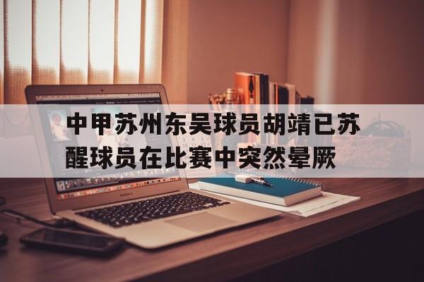 中甲苏州东吴球员胡靖已苏醒球员在比赛中突然晕厥的简单介绍 第1张 中甲苏州东吴球员胡靖已苏醒球员在比赛中突然晕厥的简单介绍 第1张